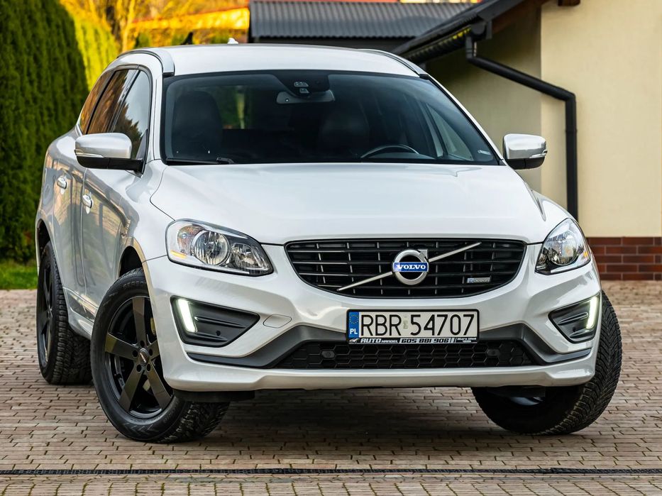 Volvo XC 60 R design 2.0D3 5-cyl. Ledy Skóra Nawi Serwis Oryginał Piękny
