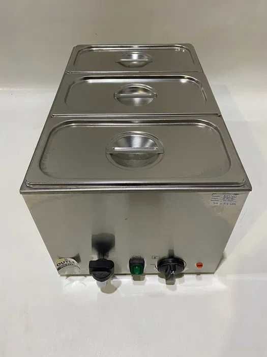 Banho-Maria 3 Cuvetes GN 1/4- NOVO