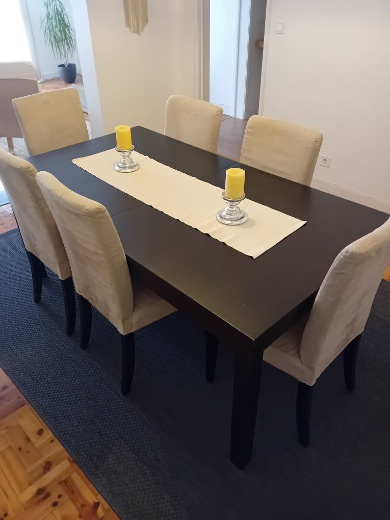 Mesa extensível até 2,60m
