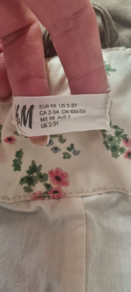 Парка для дівчинки h&m