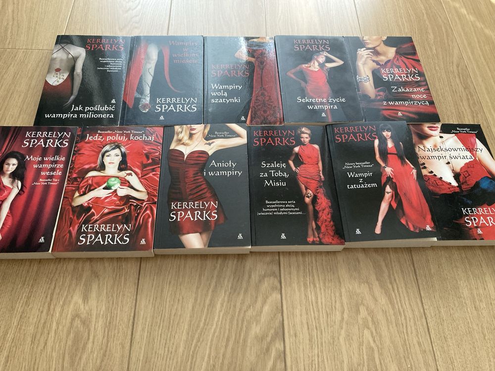 Kerrelyn Sparks - 11 książek z serii „Miłość na kołku”