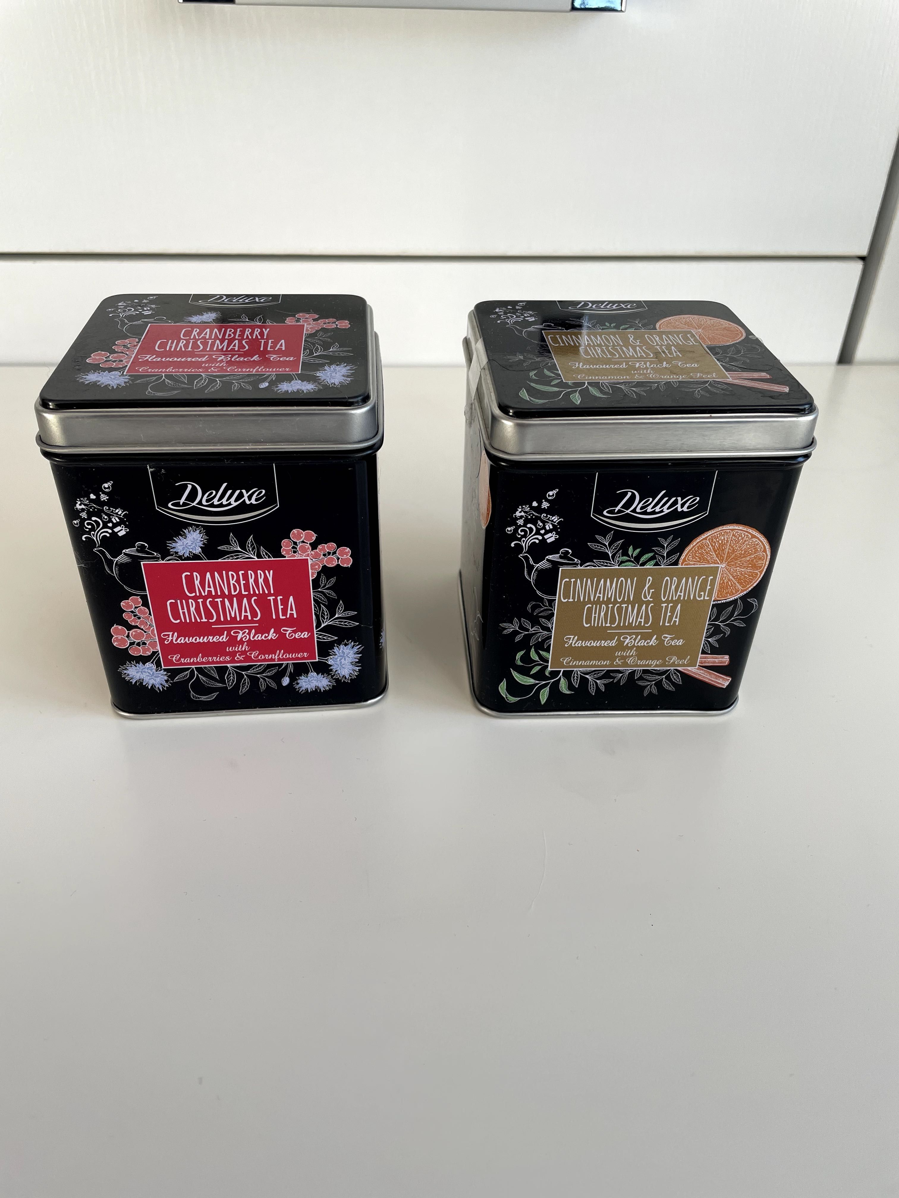 herbata deluxe christmas tea świąta liściasta żurawinowa cynamonowa