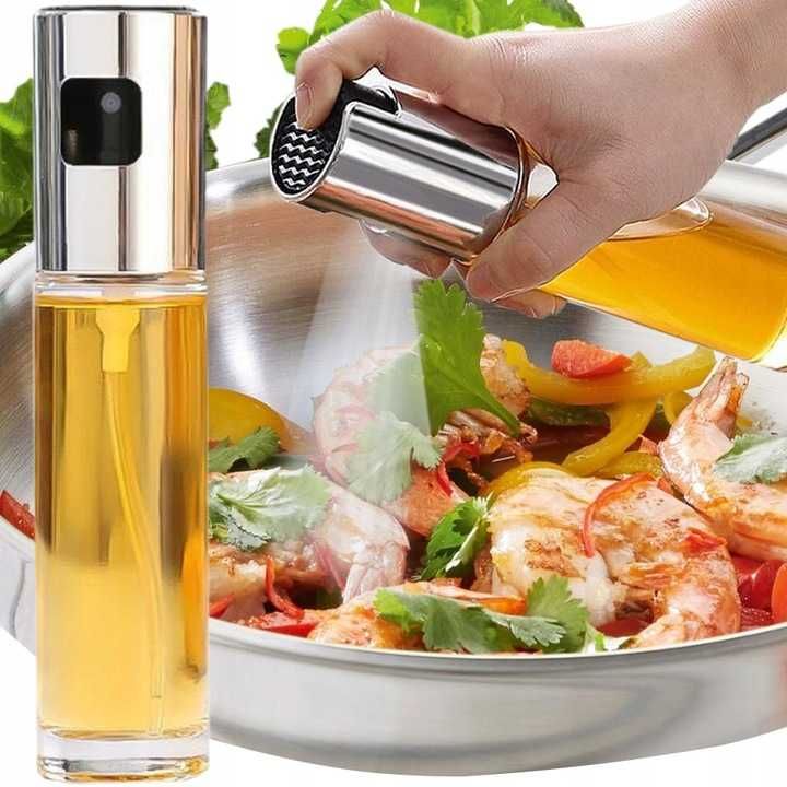 Spryskiwacz do oleju oliwy octu rozpylacz dozownik w sprayu 100ml #69