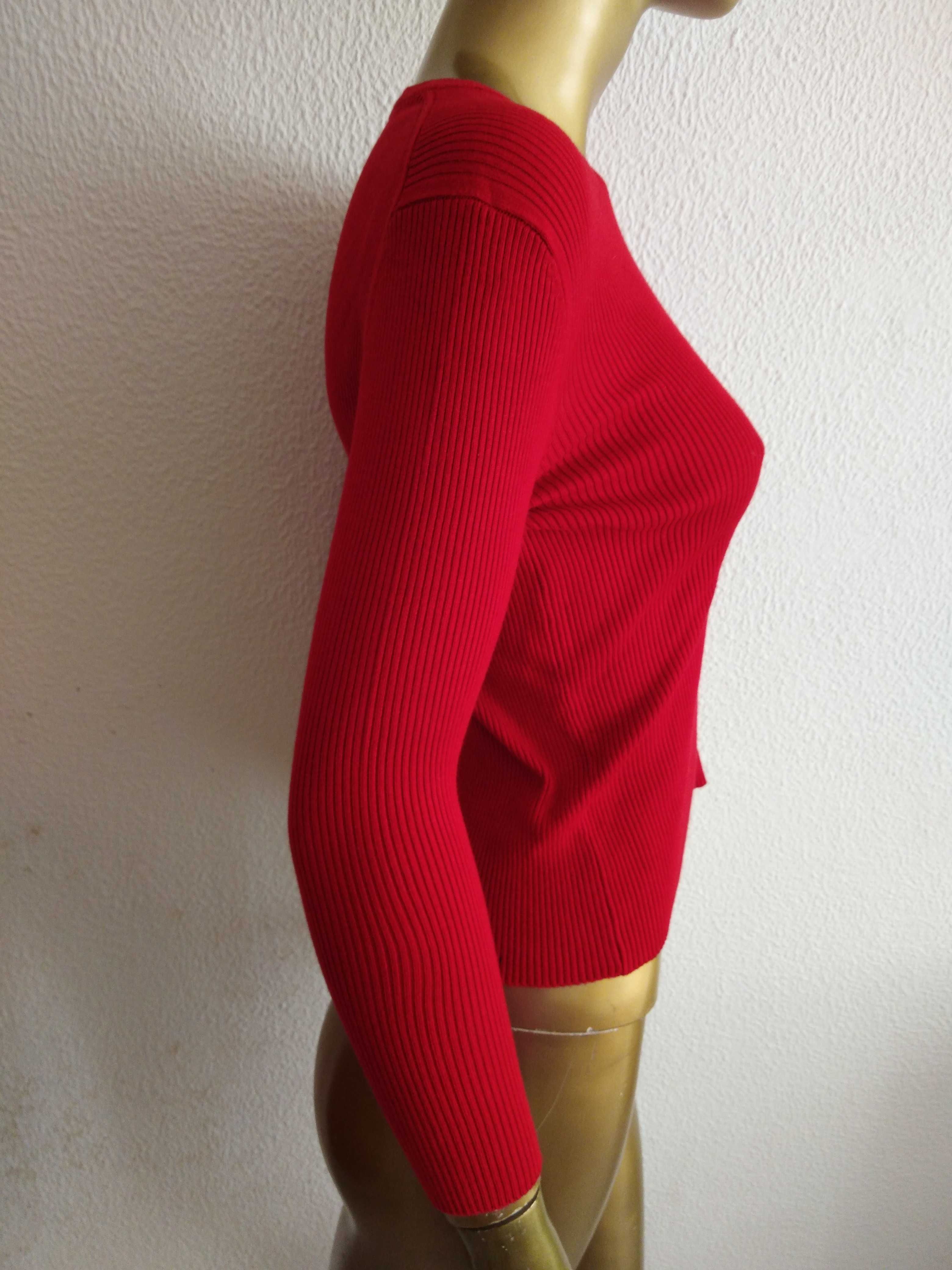 Top Vermelho Zara S