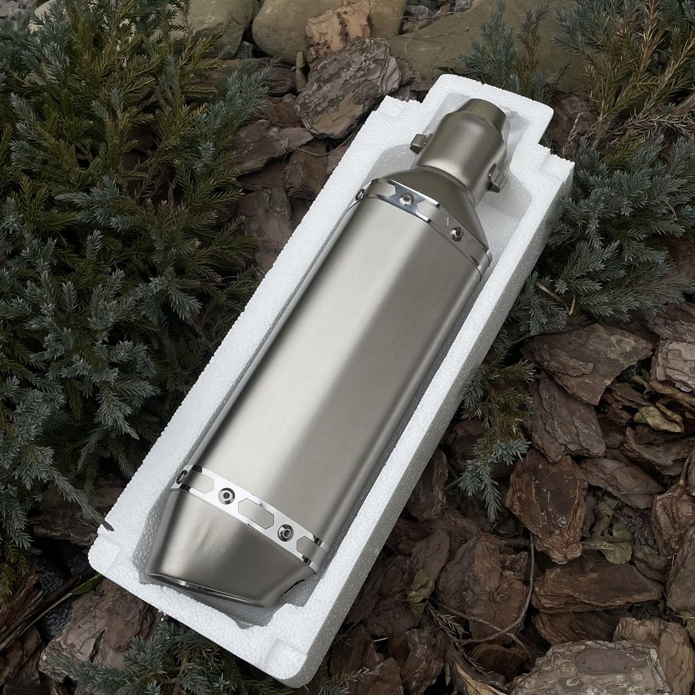 + Подарунок! Прямоток на мотоцикл Akrapovic