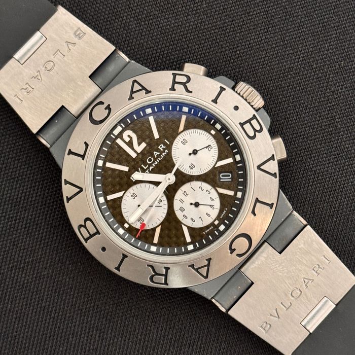 Reloj Bulgari Diagono Titanium 44mm Original