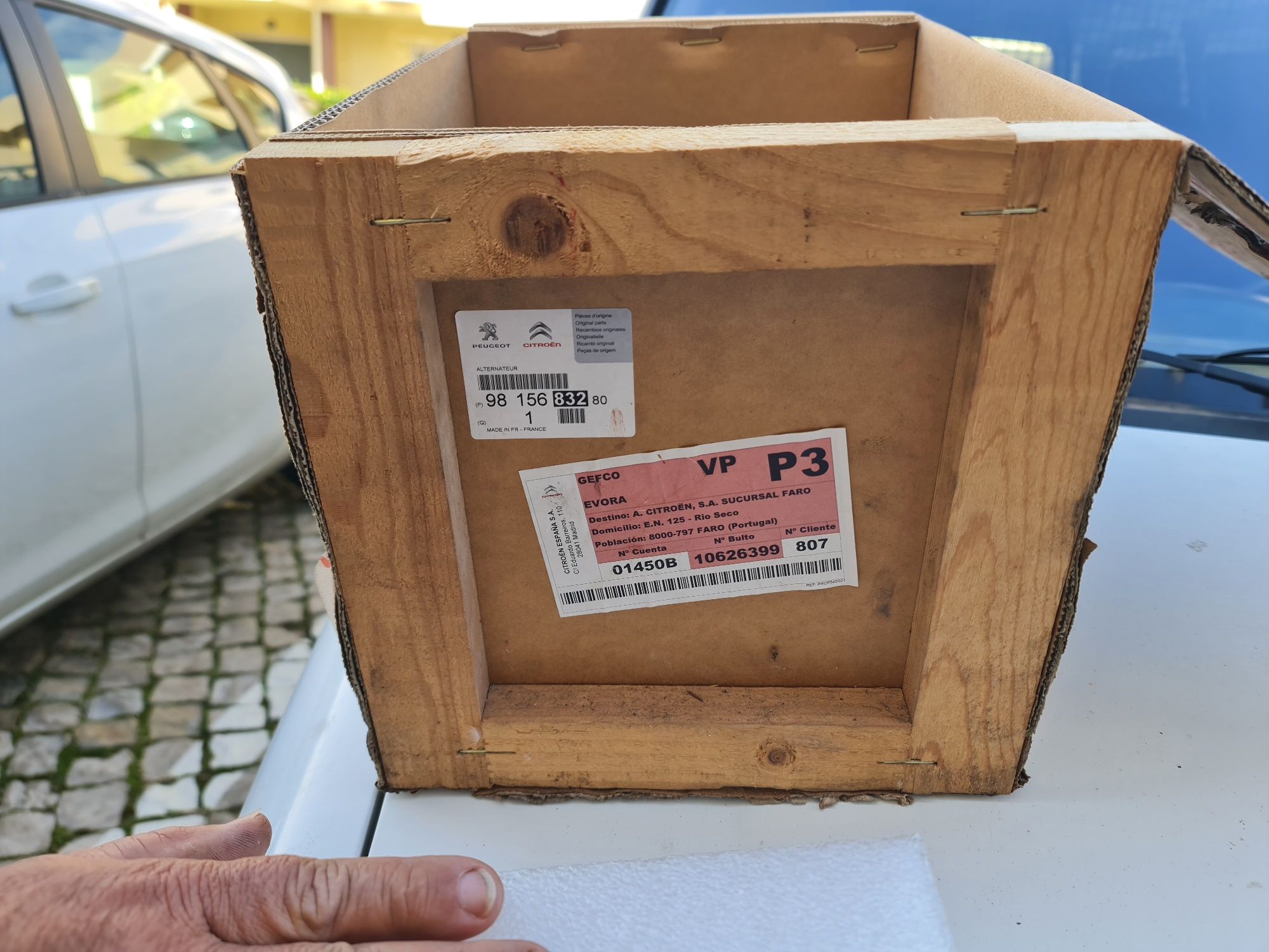 Alternador citroen/peugeot (novo)