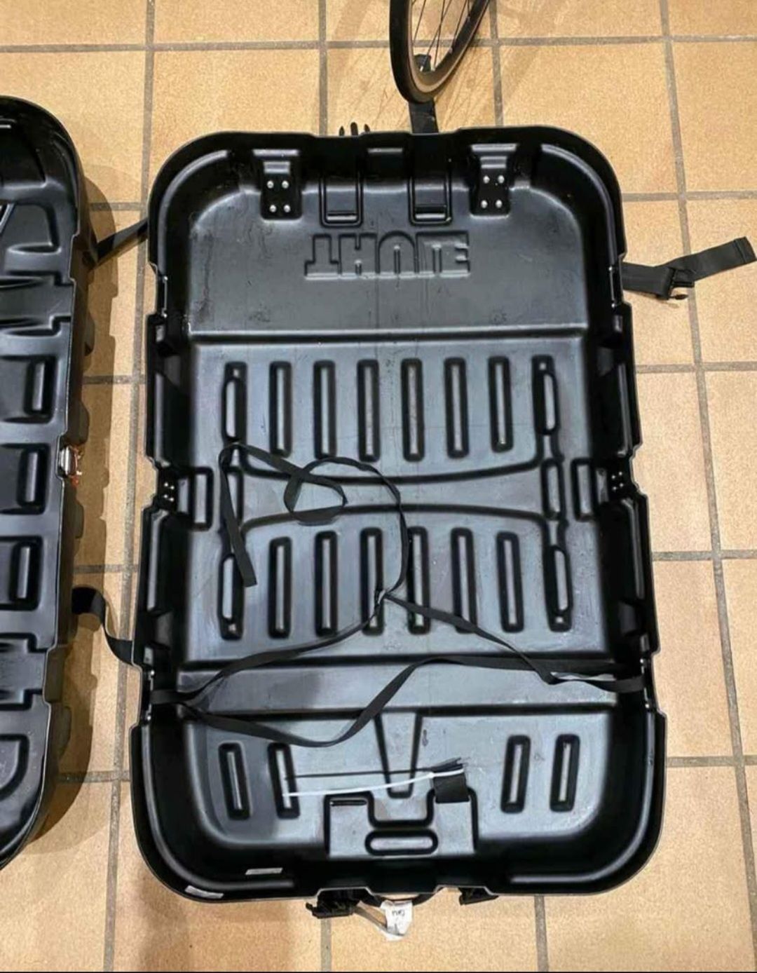 Mala case transporte viagem bicicletas Thule