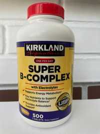 Комплекс вітамінів групи В -  Kirkland Super B- complex. 500 таблеток
