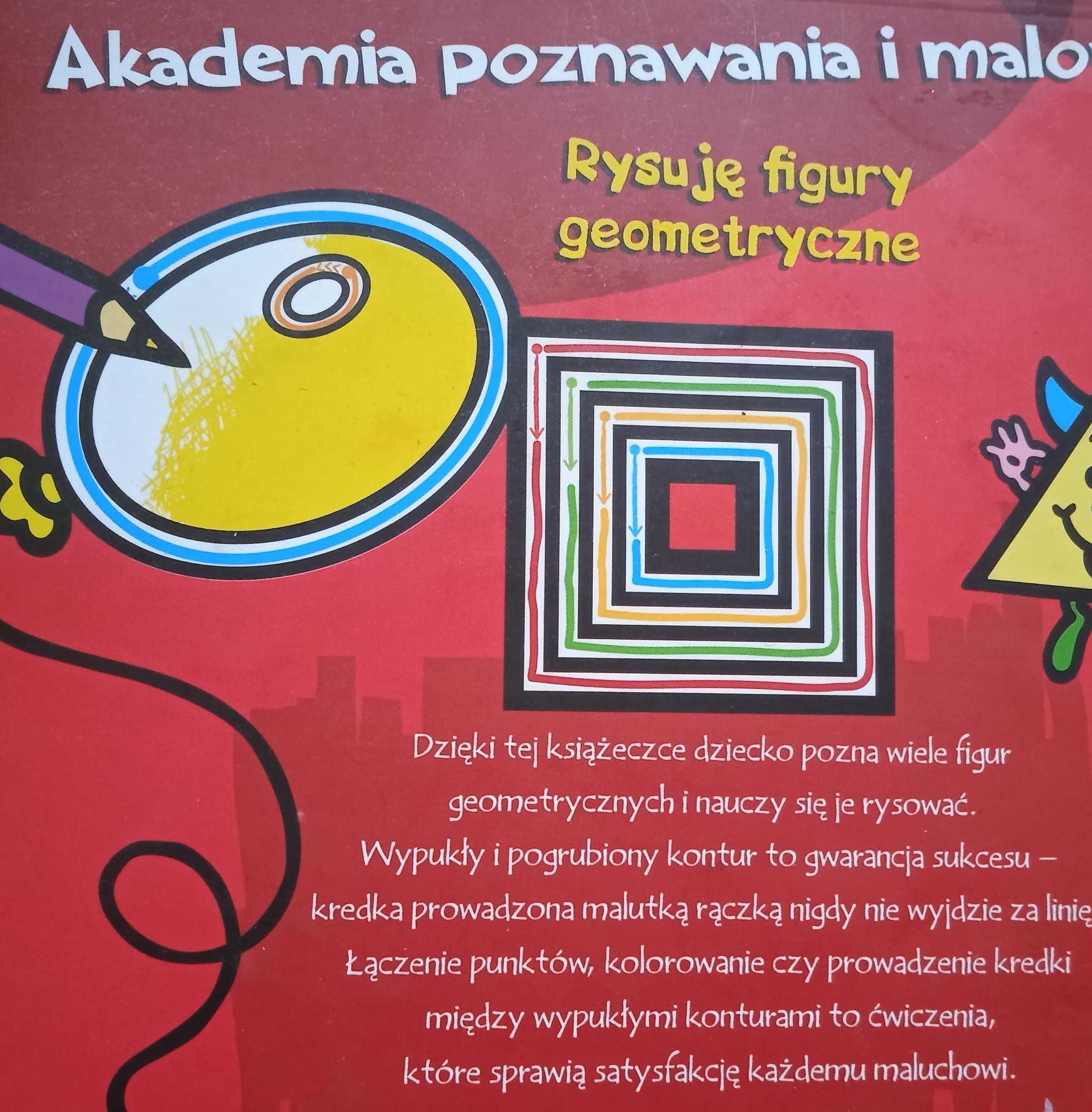 Akademia poznawania i malowania dla malucha - kolorowanka wypukła