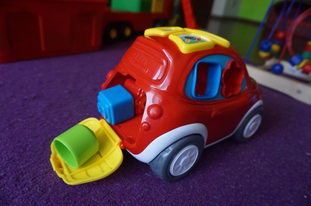 interaktywne auto sorter clementoni edukacyjne