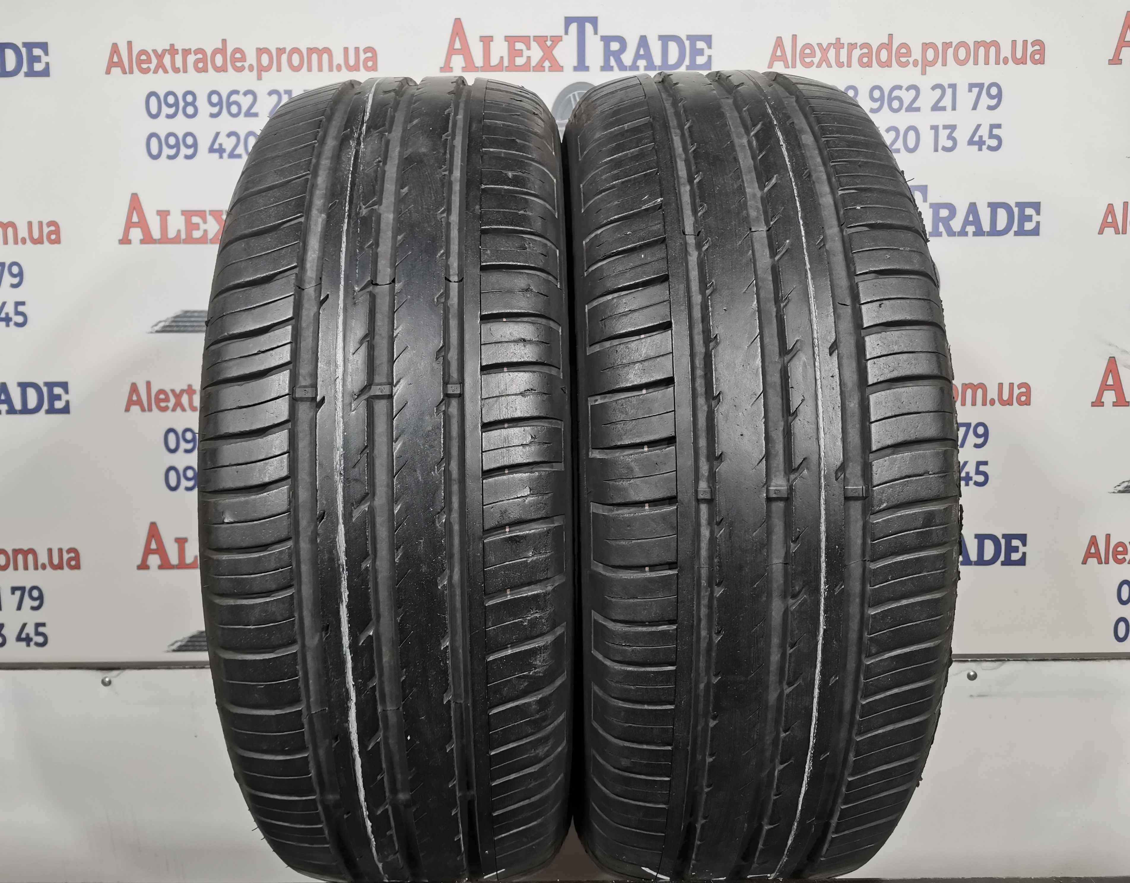 2 шт. 195/55 R16 Fulda EcoControl HP літні шини бу, протектор 6мм,