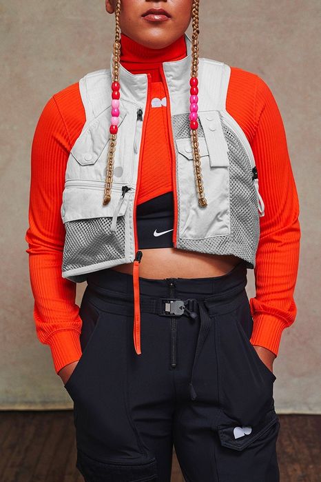 Оригінальна жіноча стильна жилетка Nike Naomi Osaka M oversized
