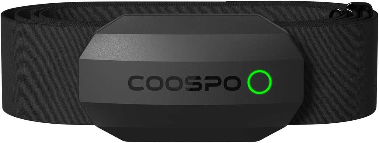 Monitor Tętna CooSpo BT ANT+ Idealny Do Biegania Roweru Wspinaczki