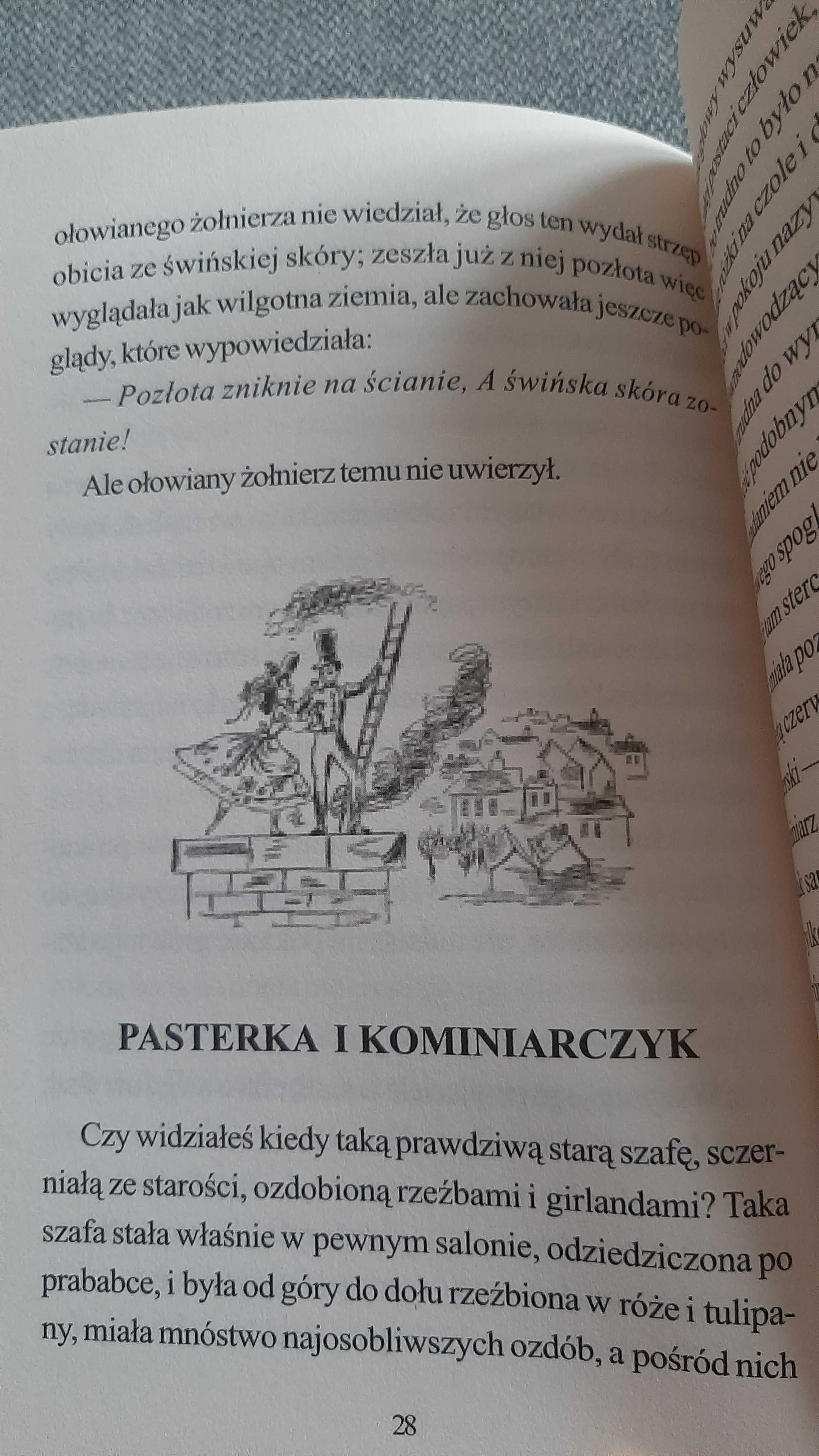 Baśnie Andersen Świniopas Głupi Jasio Stary dom Pasterka kominiarczyk