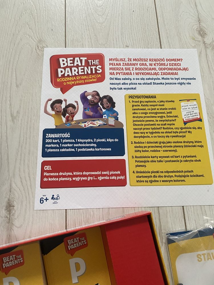 Beat The Parents Spin Master Games polska wersja