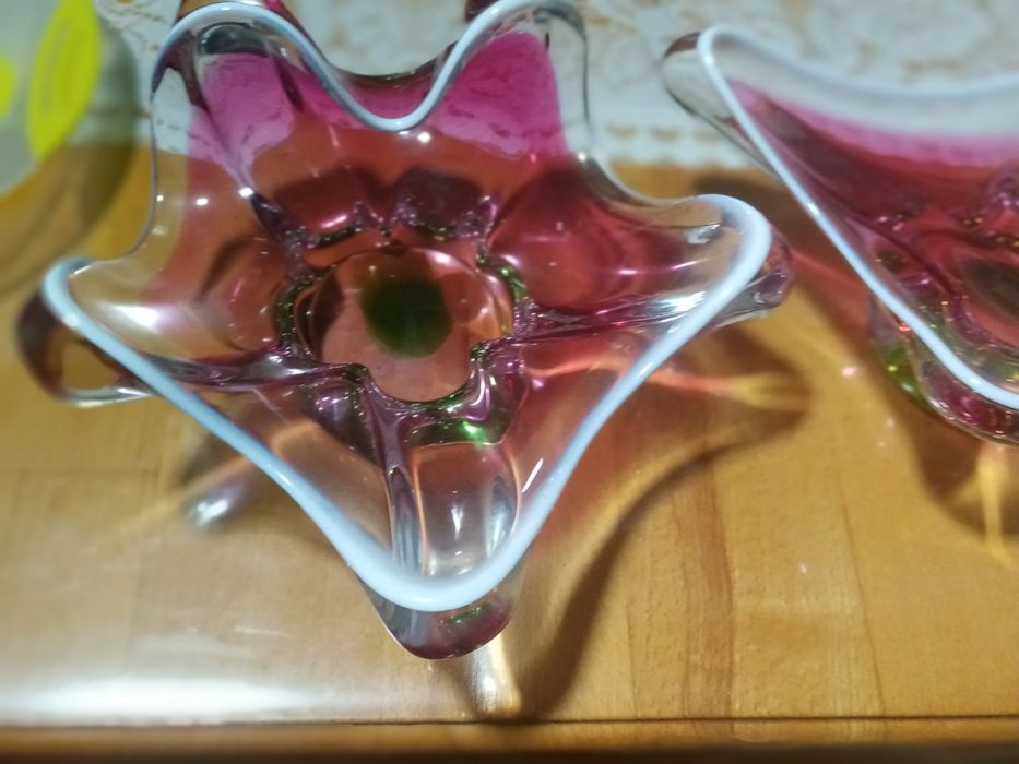 Вазы для декора. Чешский хрусталь. Josef Hospodka