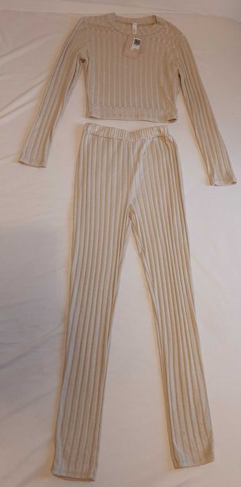Komplet bluza + spodnie dzianina