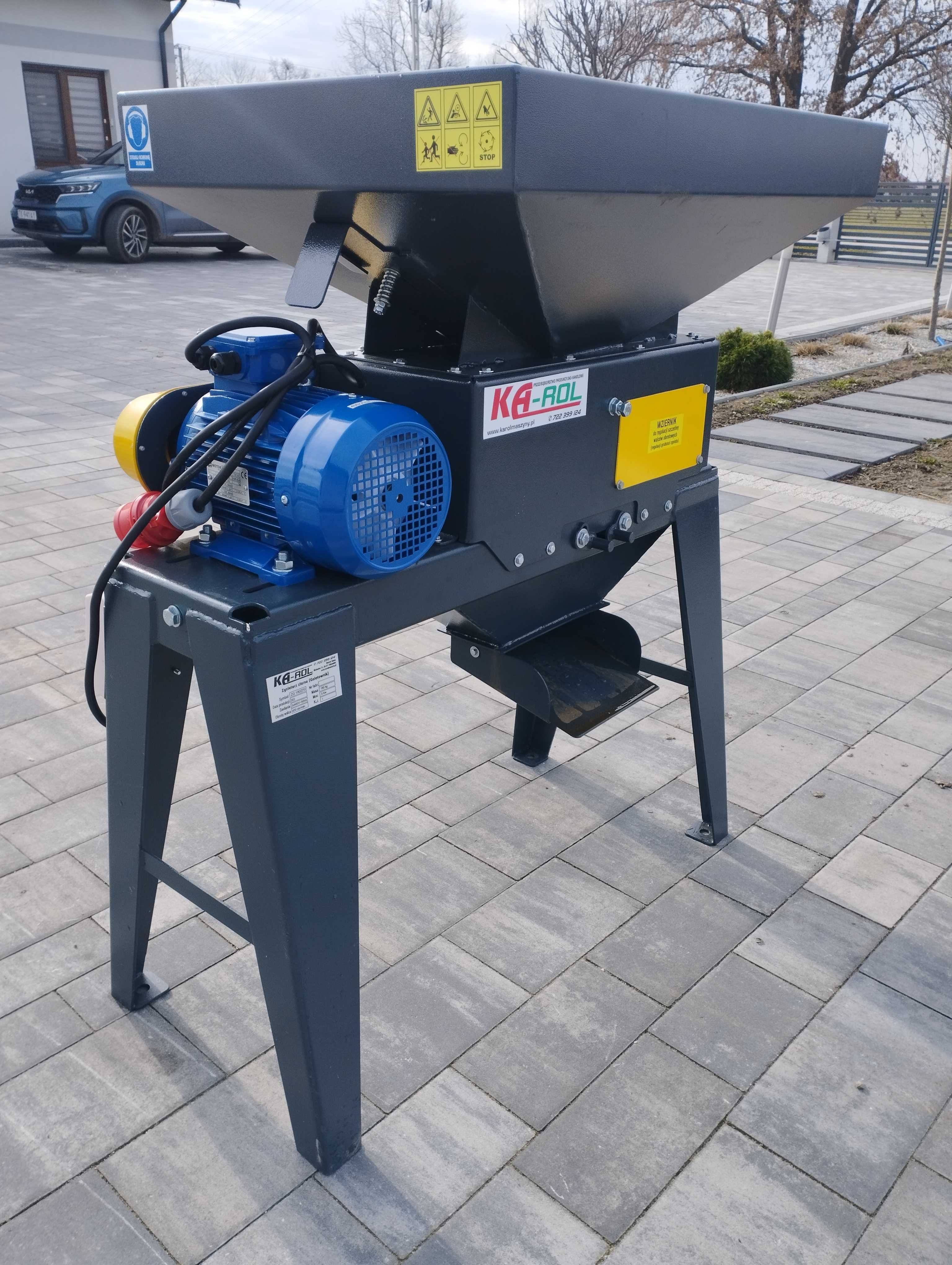 Części#walce#Silnik 3KWGniotownik  do zboża ZG 100/270 KA-ROL