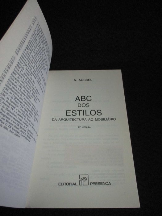 Livro ABC dos Estilos da Arquitectura ao Mobiliário