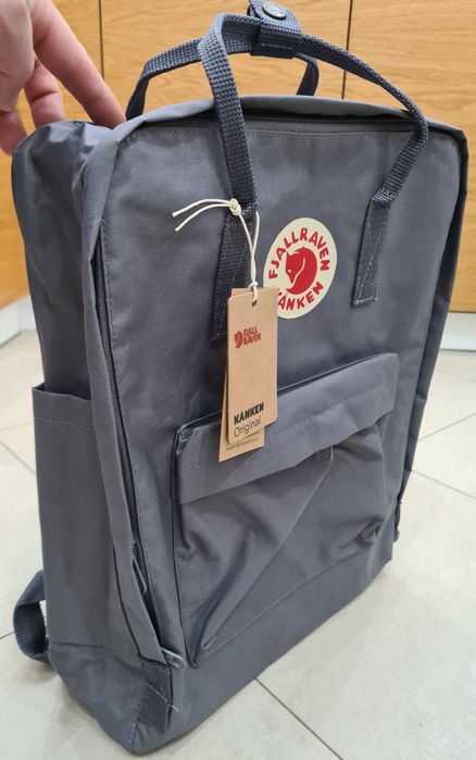 Nowy z metkami plecak Kanken Fjallraven Classic Graphite 42x34x11 cm.