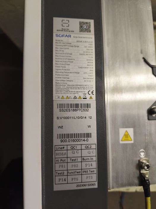 Inwerter sofar 8,8 KTLX-G3