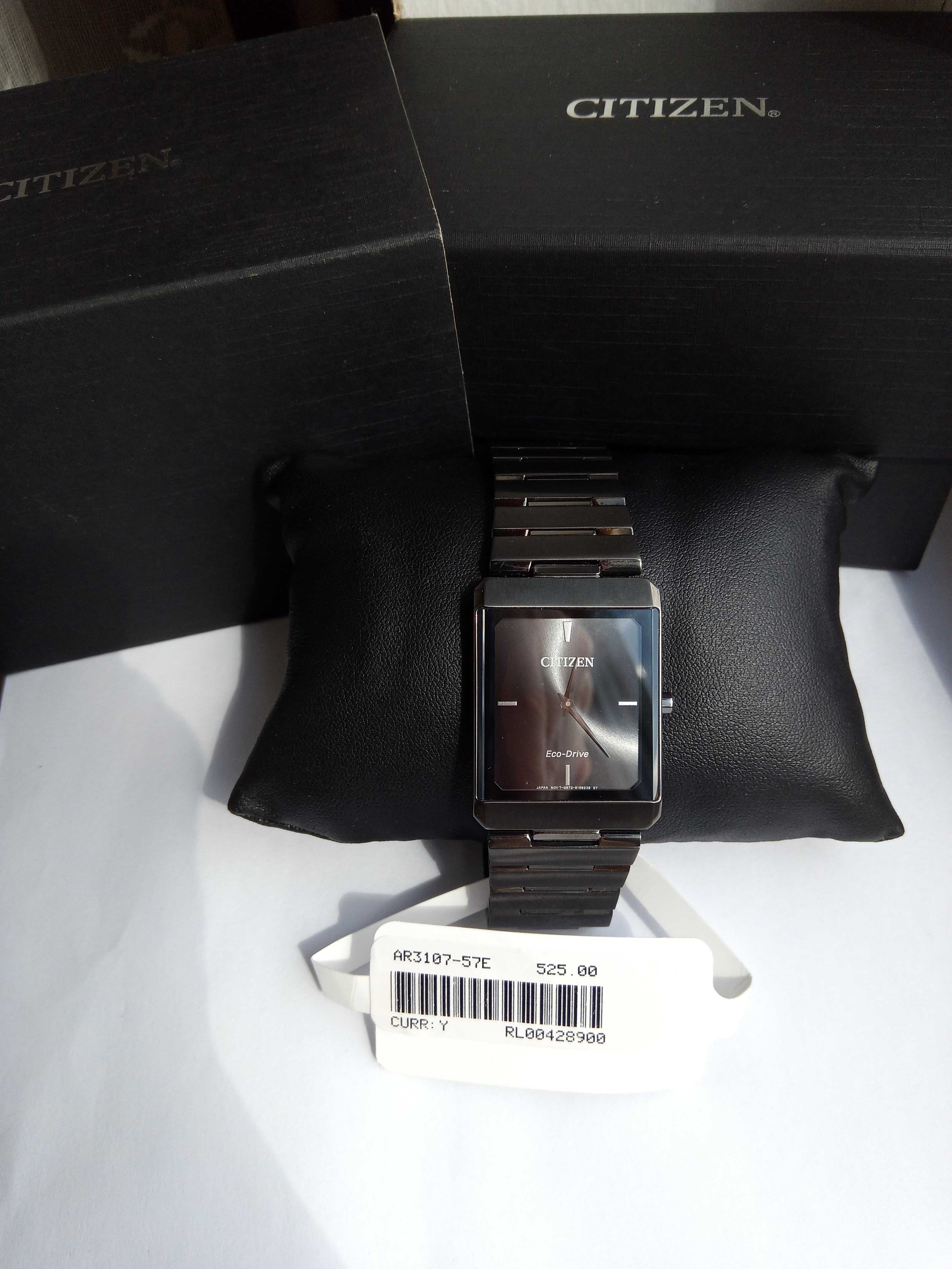 Японские тонкие часы - Citizen Eco-Drive AR3107-57E, сапфир, РРЦ $525