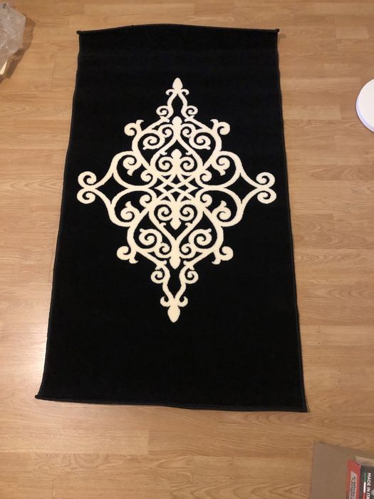 Tapete novo dentro da embalagem