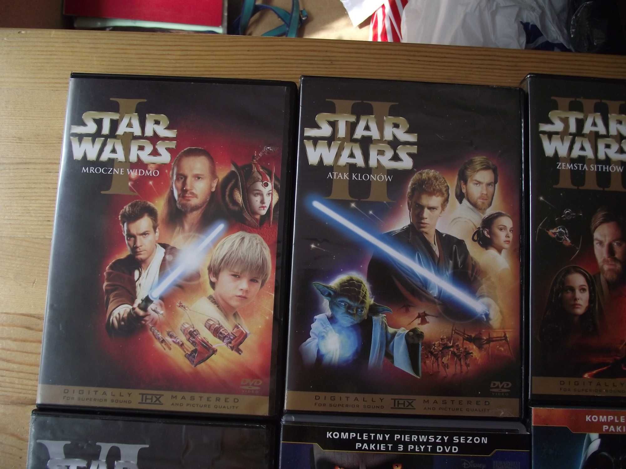 Star Wars rebelianci wojny clonów dvd filmy bajki