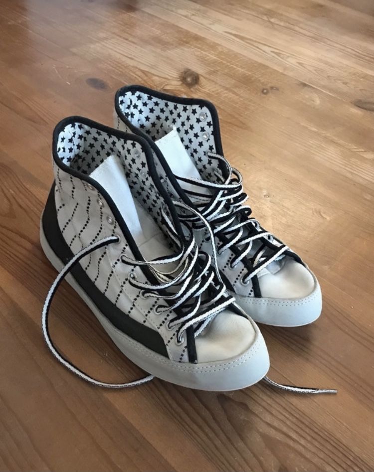 białe buty trampki converse chuck taylor all star sasha wysokie