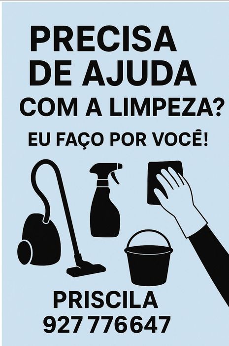 Limpeza de Casas e escritórios