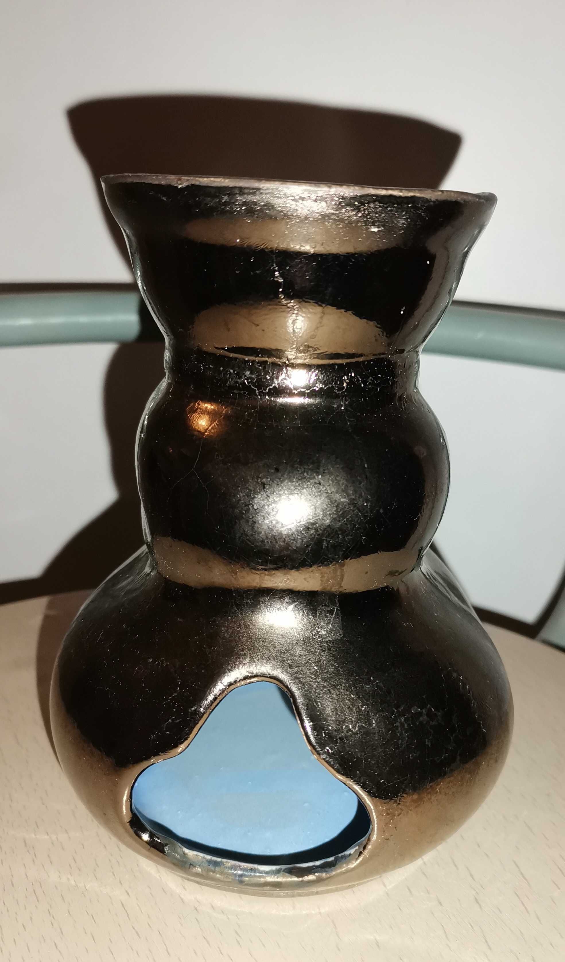 osłonka do podgrzewacza z metalicznym połyskiem