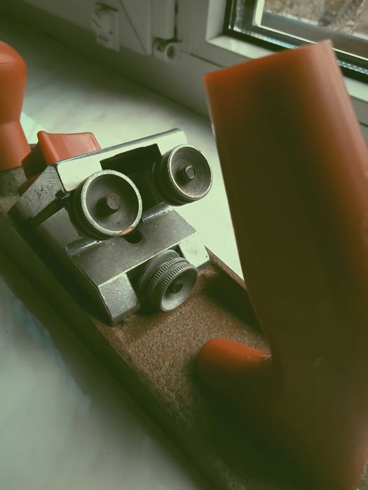 Рубанок металлический СССР с доп. ножом