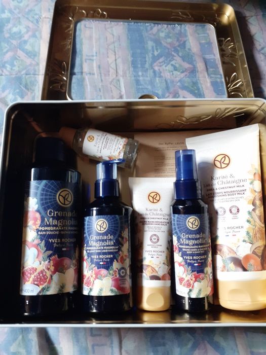 Conjunto natal Romã Magnolia yves rocher