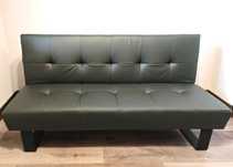 Sofa rozkładana(4 pozycje). 188x108 ekoskóra | Stan jak nowy