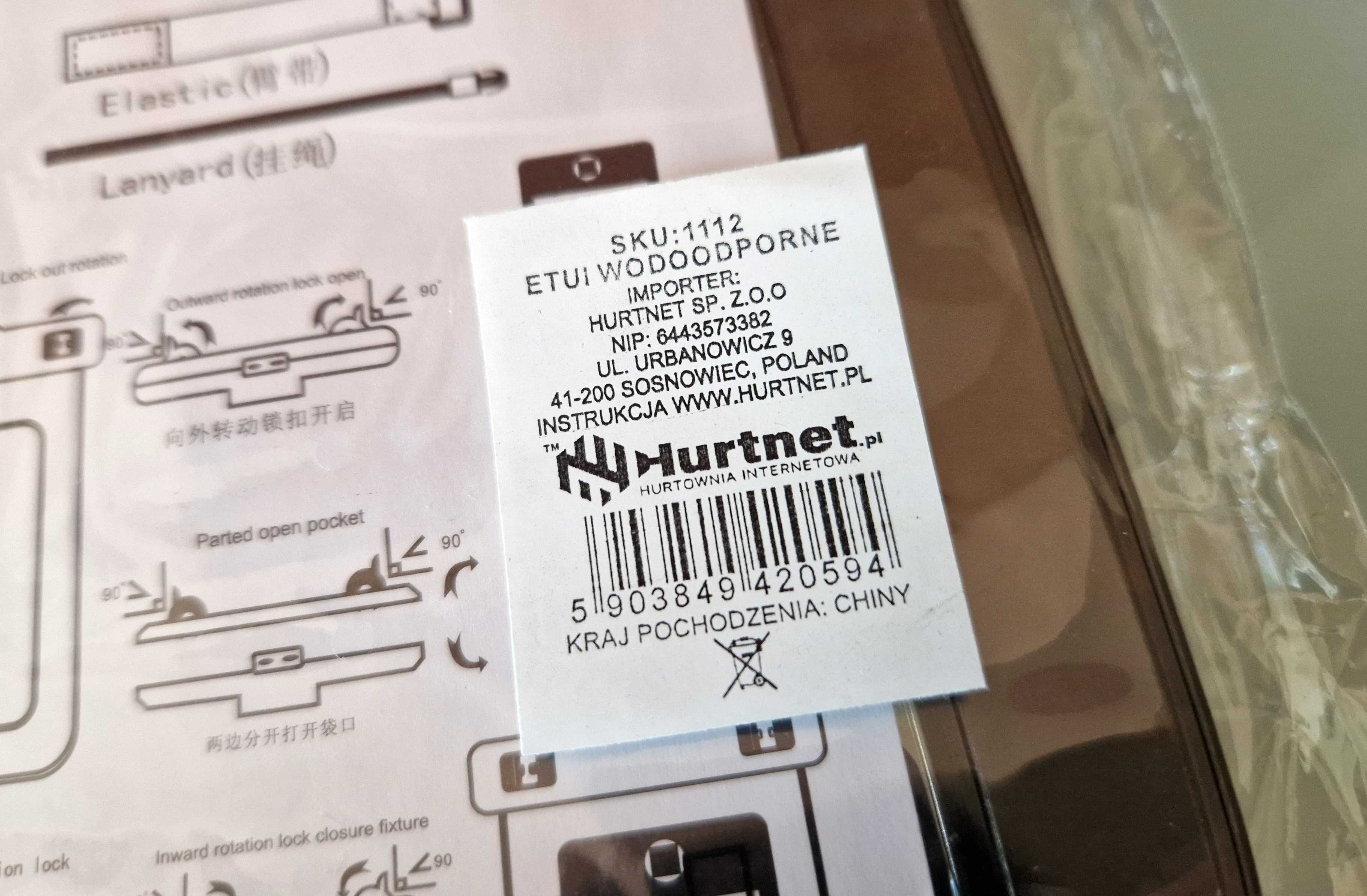 Wodoodporne etui, pokrowiec na smartfon SKU-1112