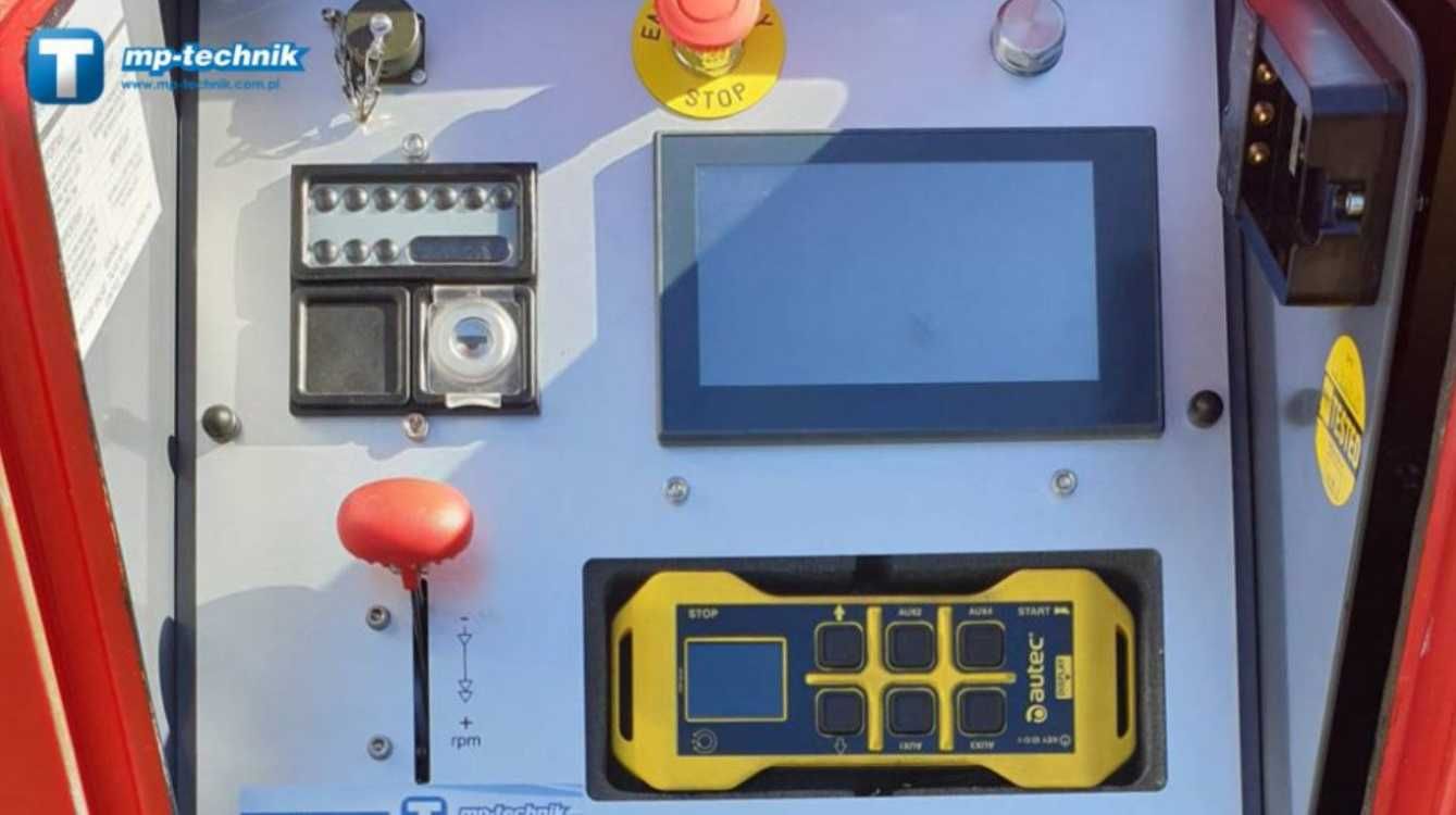 Hydrauliczna wciągarka linowa do kabli OMAC UP30 - 30 kN 3 t KABLÓWKA