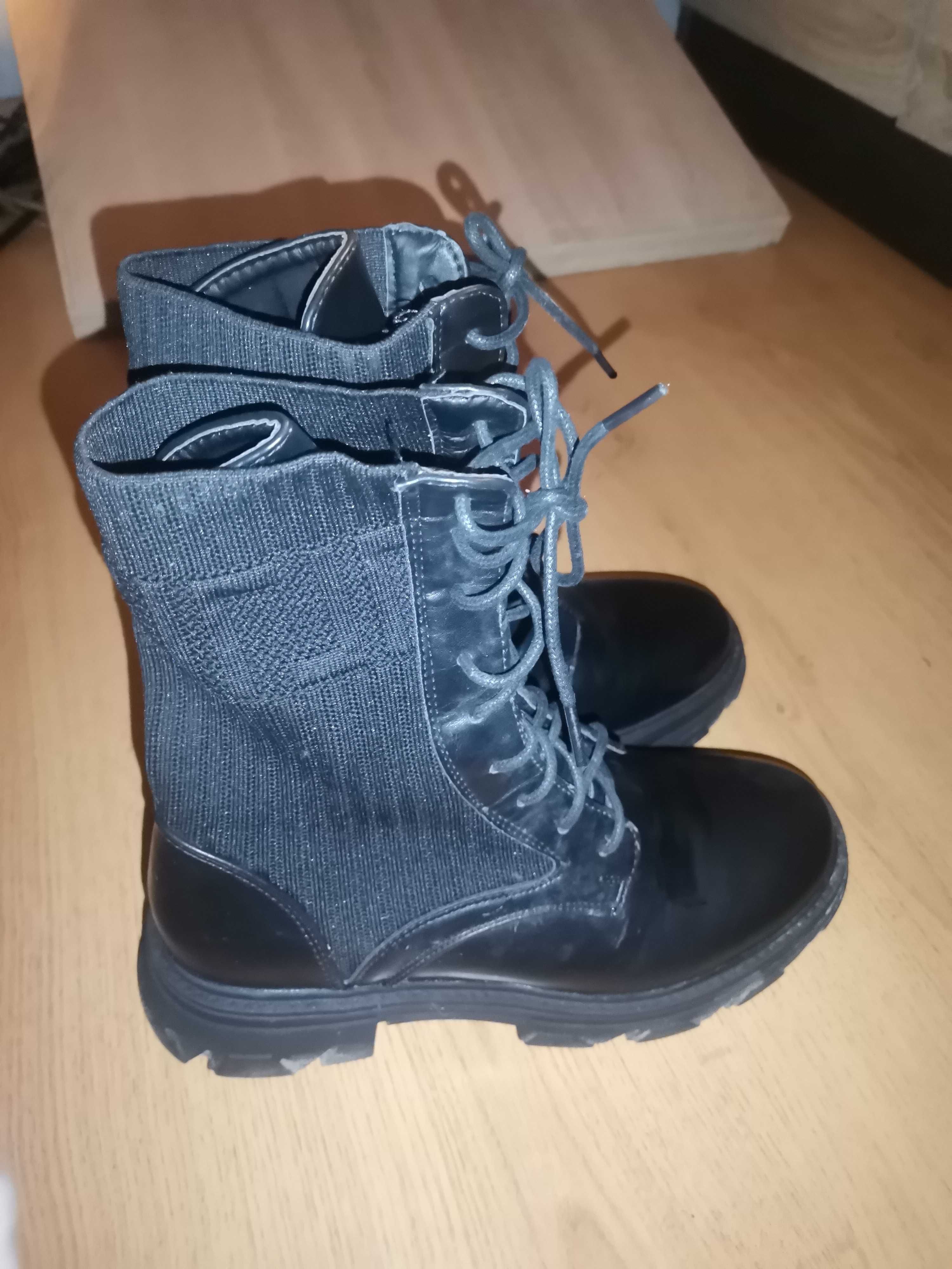 Botki skarpeta damskie