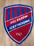 Wyjątkowy, ręcznie robiony dywanik RKS Raków Częstochowa (tufting)