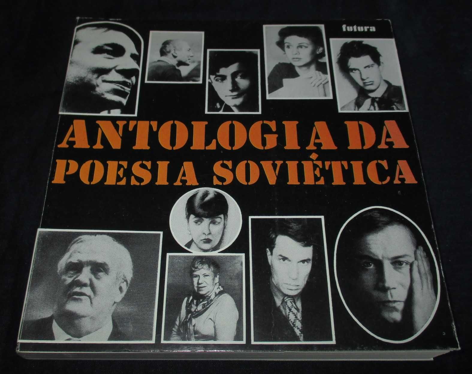 Livro Antologia da Poesia Soviética 1ª edição 1973