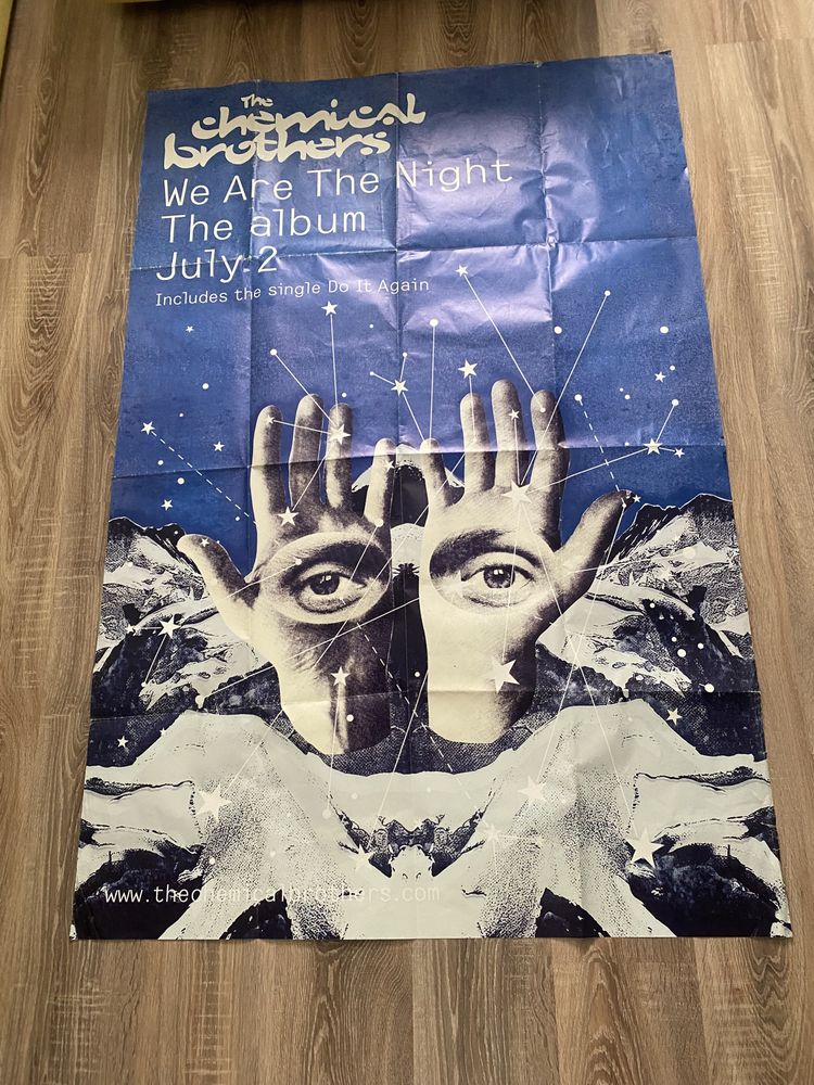 The Chemical Brothers We are the nights plakat