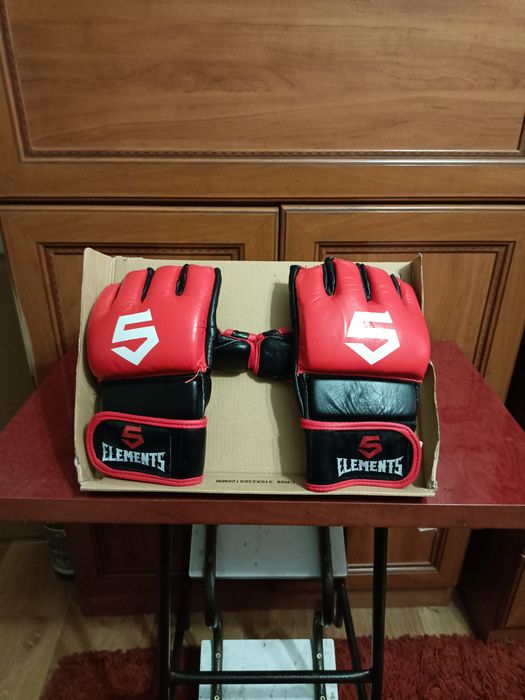 Шкіряні рукавички 5 Element5 для змішаних єдиноборств (ММА).