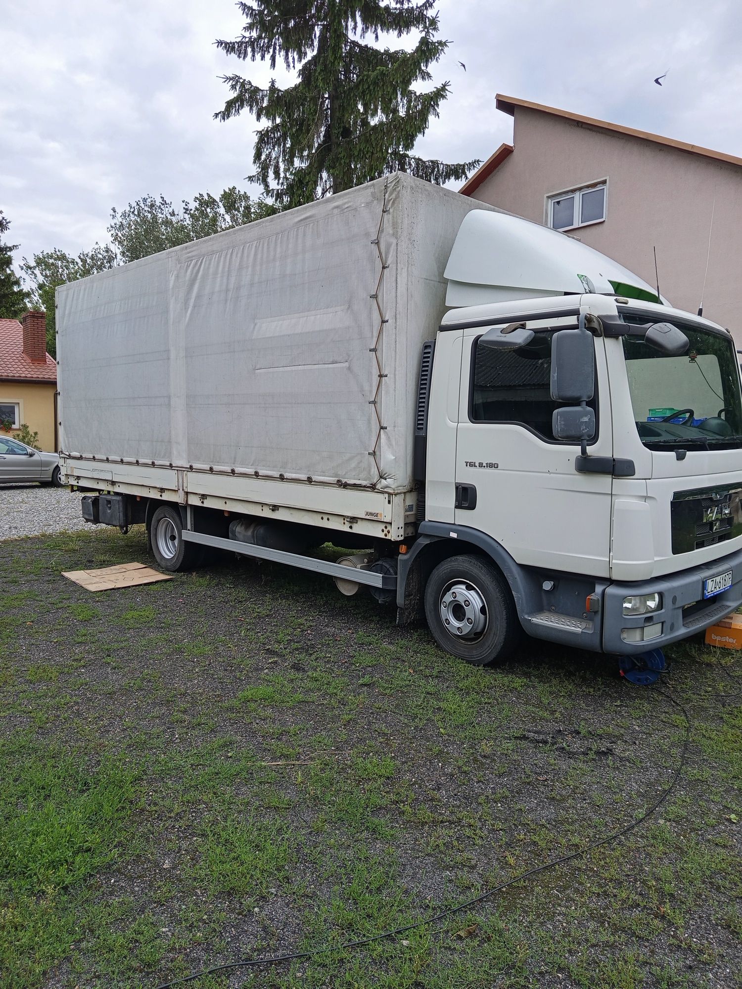 MAN TGL 8,180 blandeka-winda 2010 rok 410tys,DMC 8800kg