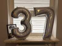 Balony - cyfry 3 i 7