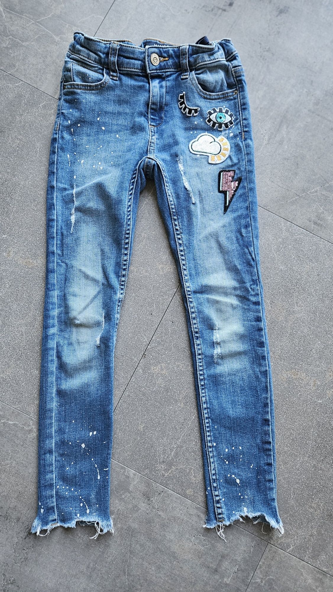 Spodnie jeans nastolatka