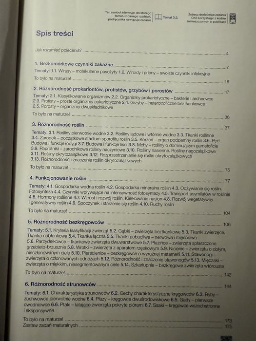 Biologia maturalne karty pracy dwa Nowa Era zakres rozszerzony