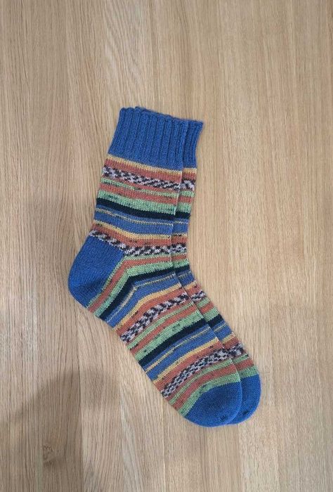 Шкарпетки вовняні в'язані / ручна робота / носки шерстяные вязаные