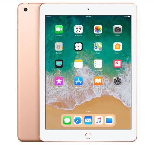 Apple iPad (6.a geração, 2018] + Capa + Apple Pencil + Carregador