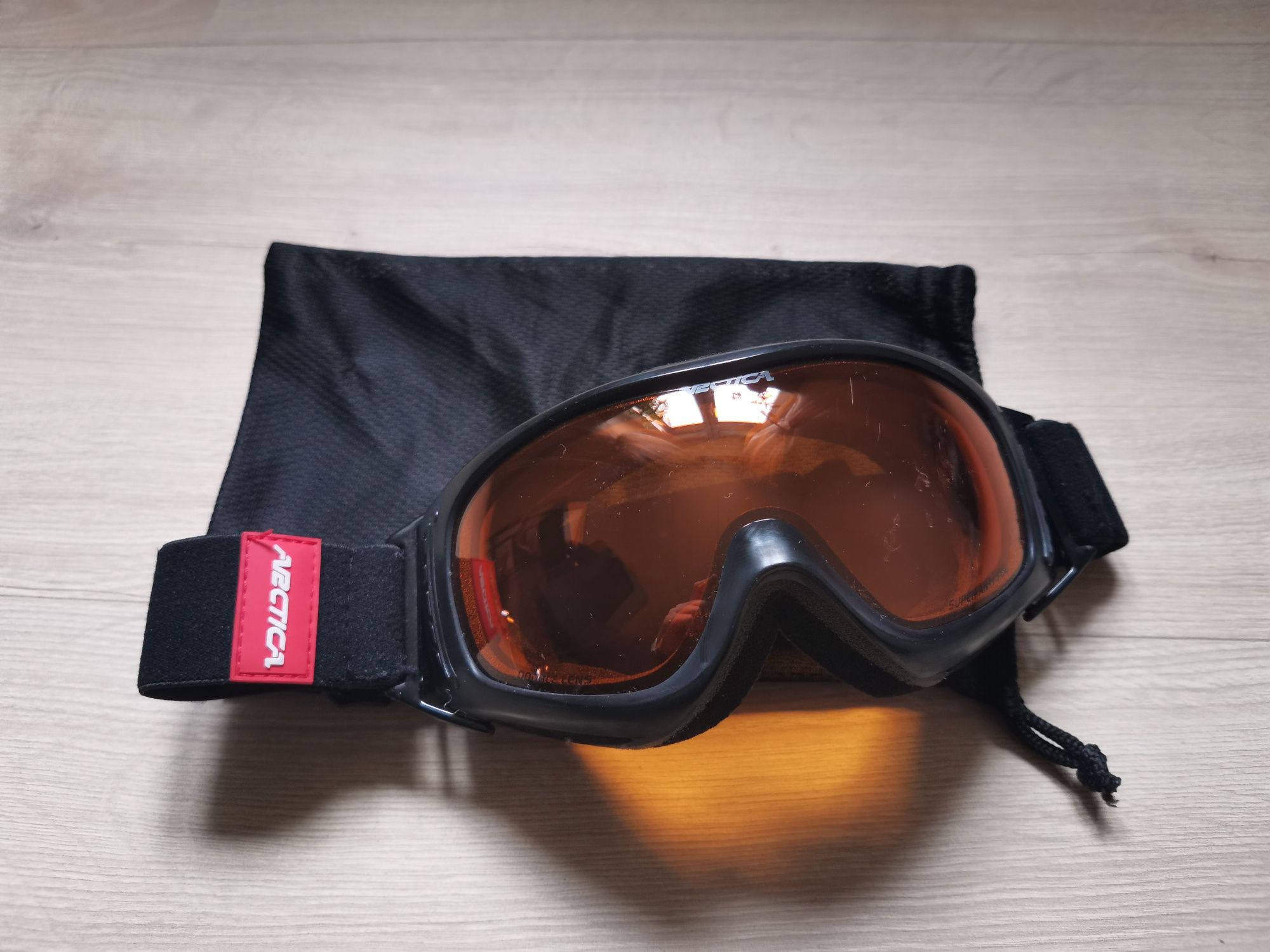 Gogle okulary narciarskie snowboard barty Arctica 2 uv słońce mgła