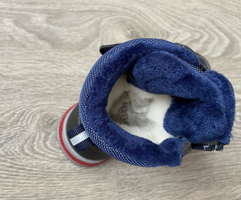 Ciepłe modne kozaki dla chłopca Rozmiary 27,28